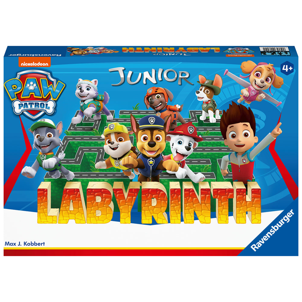 Imagine Labyrinth Paw Patrol Junior Ravensburger, joc labirint pentru copii de la 4 ani, multilingv incl. RO