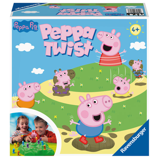 Imagine Peppa Pig Ravensburger, joc de societate pentru copii de la 4 ani, multilingv incl. RO