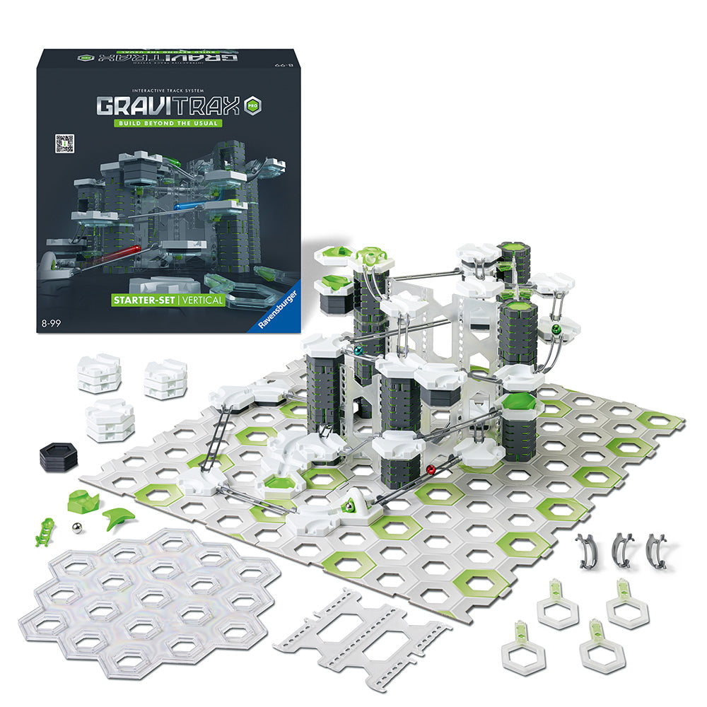 Joc de constructie Gravitrax PRO Starter Set Vertical, set de baza PRO Vertical, editie NOUA