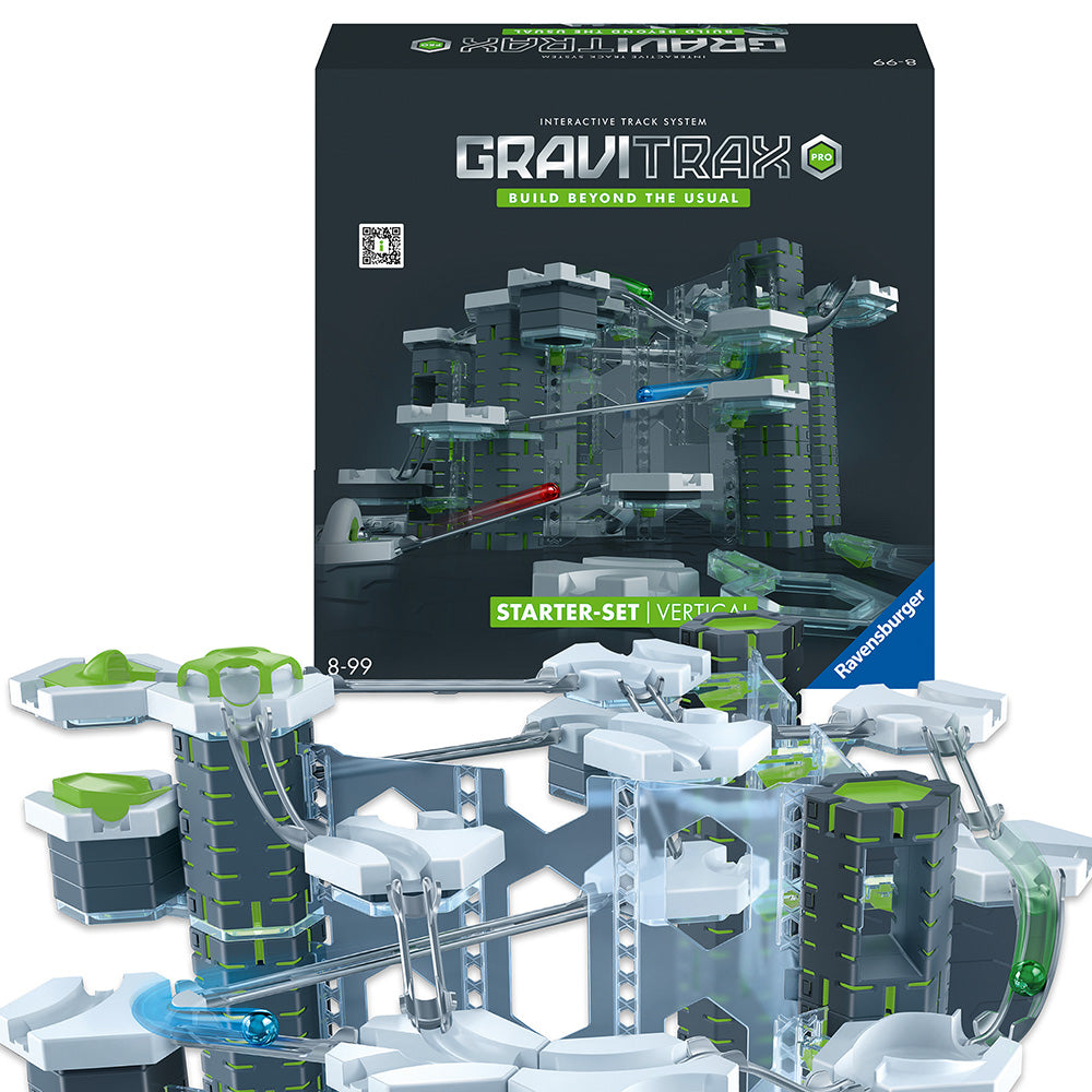 Joc de constructie Gravitrax PRO Starter Set Vertical, set de baza PRO Vertical, editie NOUA