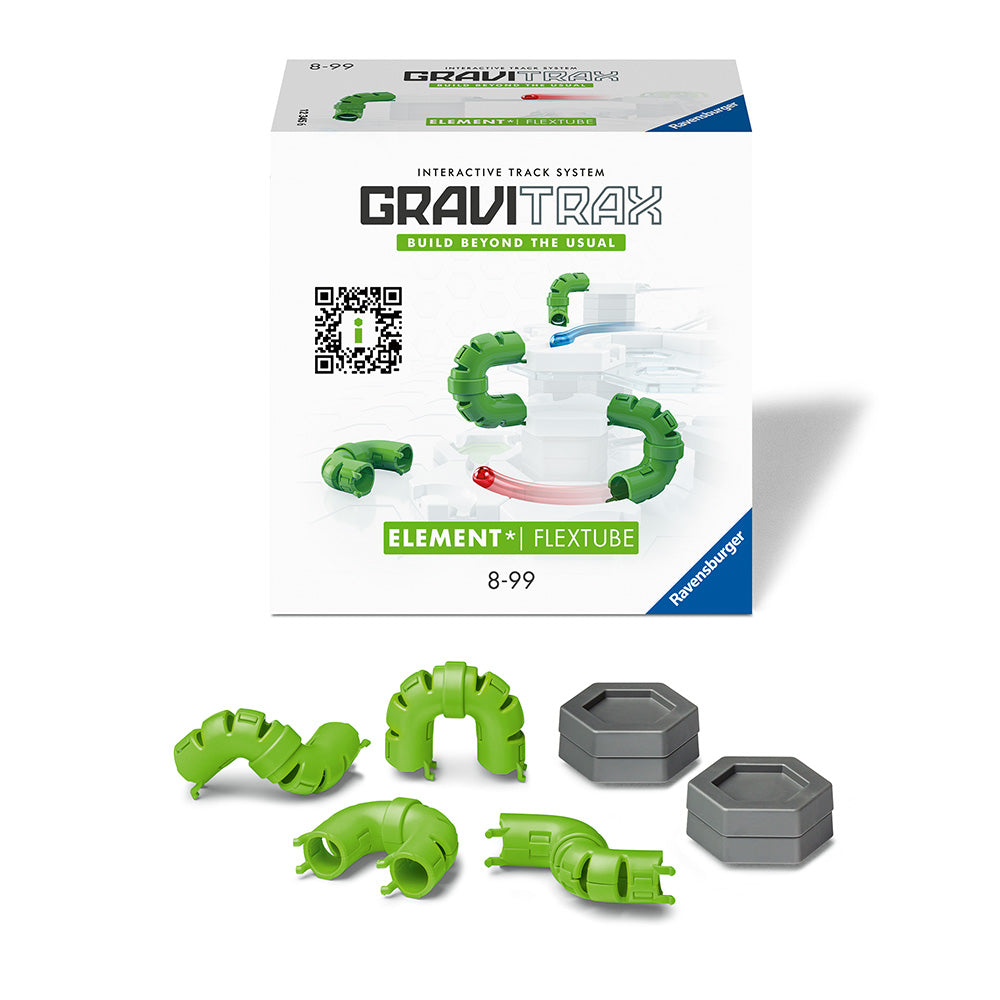 Joc de constructie Gravitrax Flextube, Tub flexibil, set de accesorii, editie NOUA