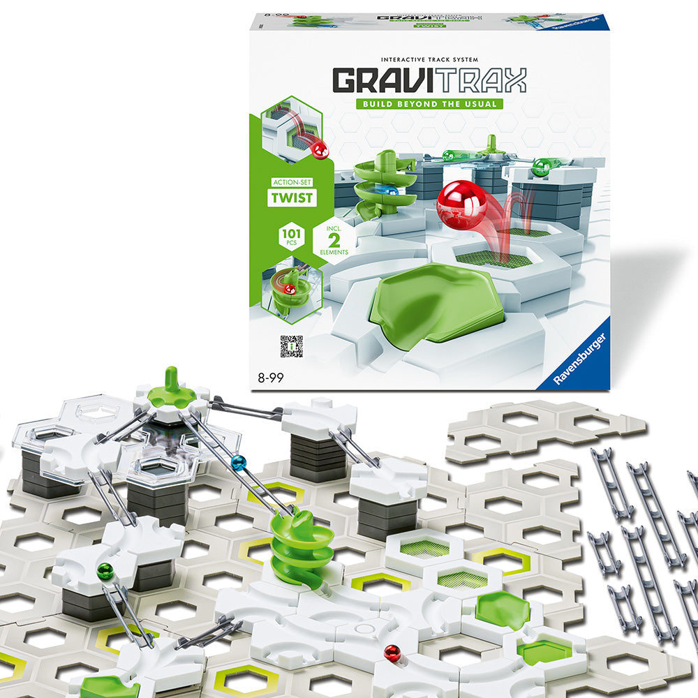 Joc de constructie Gravitrax Twist Action Set, set de baza actiune Twist