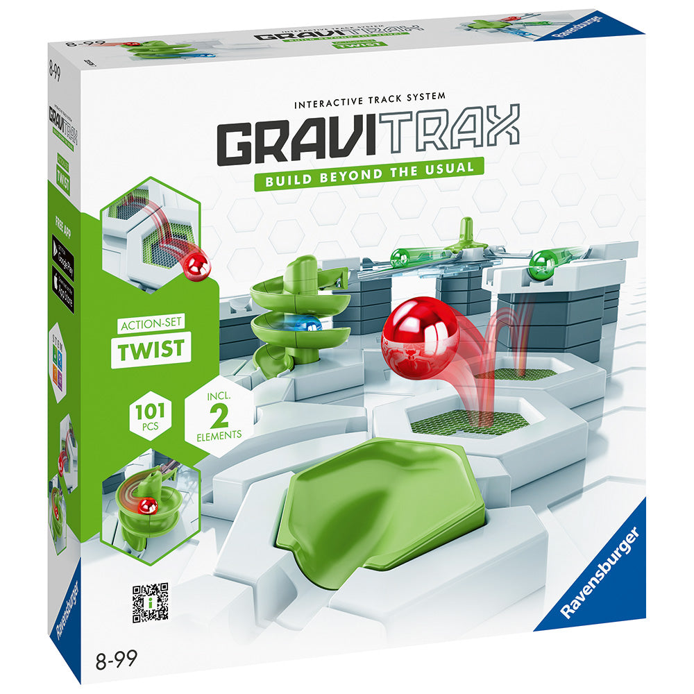 Joc de constructie Gravitrax Twist Action Set, set de baza actiune Twist