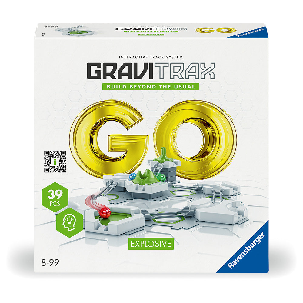 Joc de constructie Gravitrax GO Explosive, set pentru incepatori