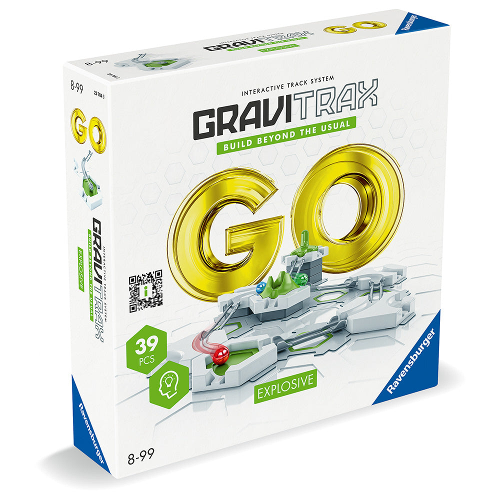 Joc de constructie Gravitrax GO Explosive, set pentru incepatori