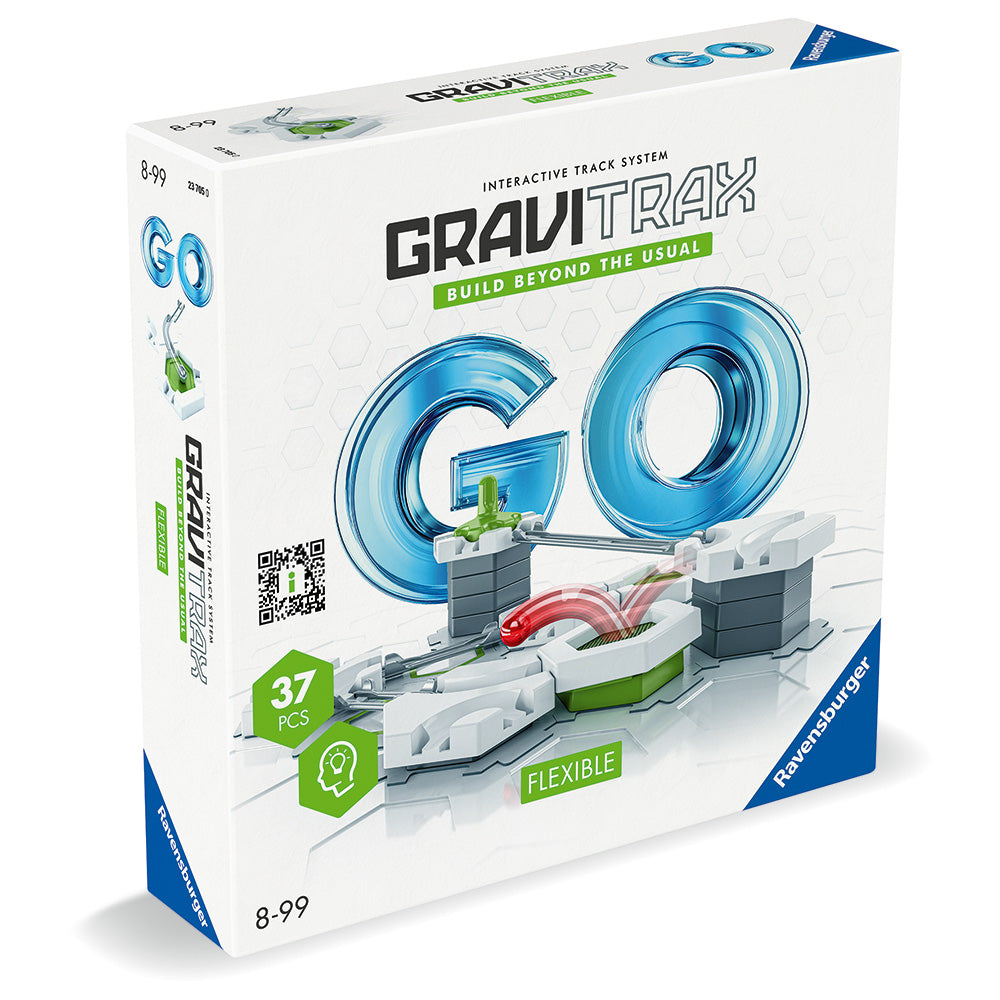 Joc de constructie Gravitrax GO Flexible, set pentru incepatori