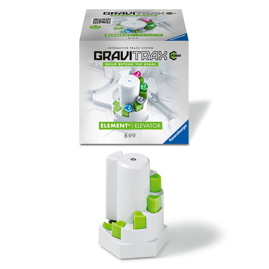 Joc de constructie Gravitrax Power - Elevator, Ascensor electric, set de accesorii automat