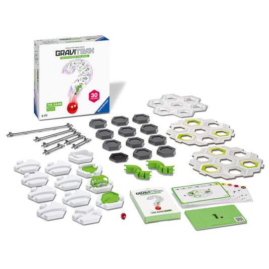 Imagine - Joc de constructie Gravitrax - The Game Flow, set de baza cu 38 piese si 30 de provocari incluse