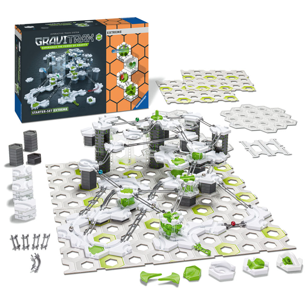 Imagine Joc de constructie Gravitrax PRO Starter Set Extreme, set de baza PRO Extrem, multilingv incl. RO