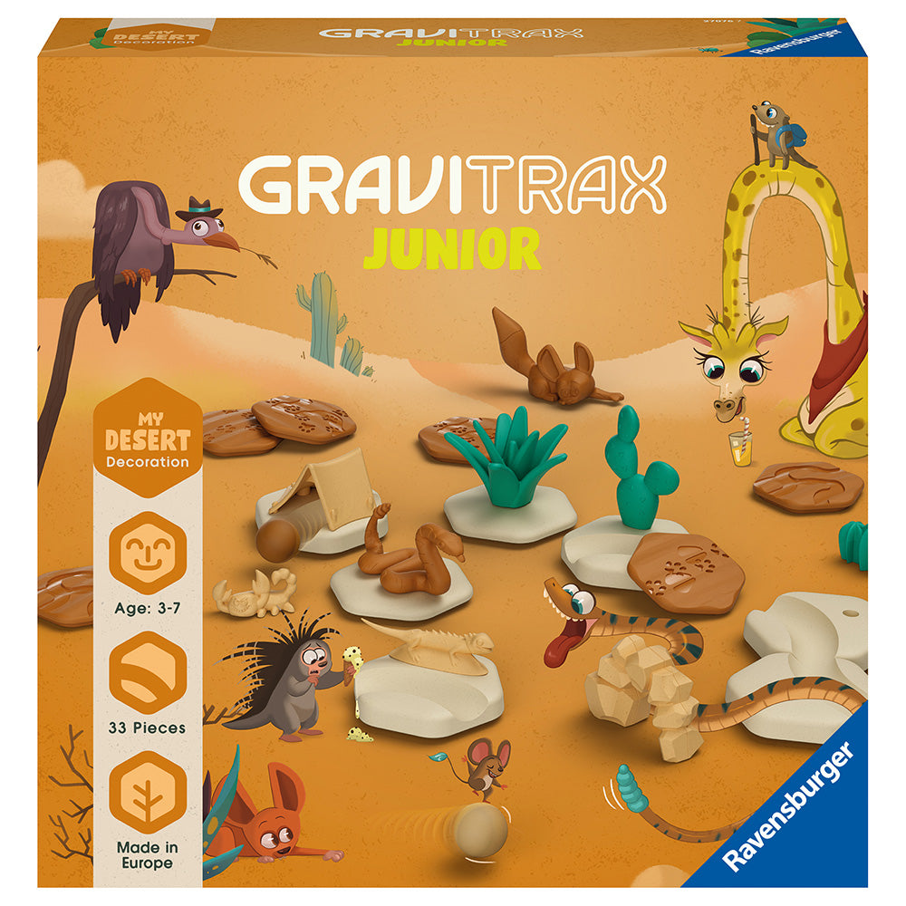 Joc de constructie Gravitrax Junior - Desert - Set de accesorii, Desertul