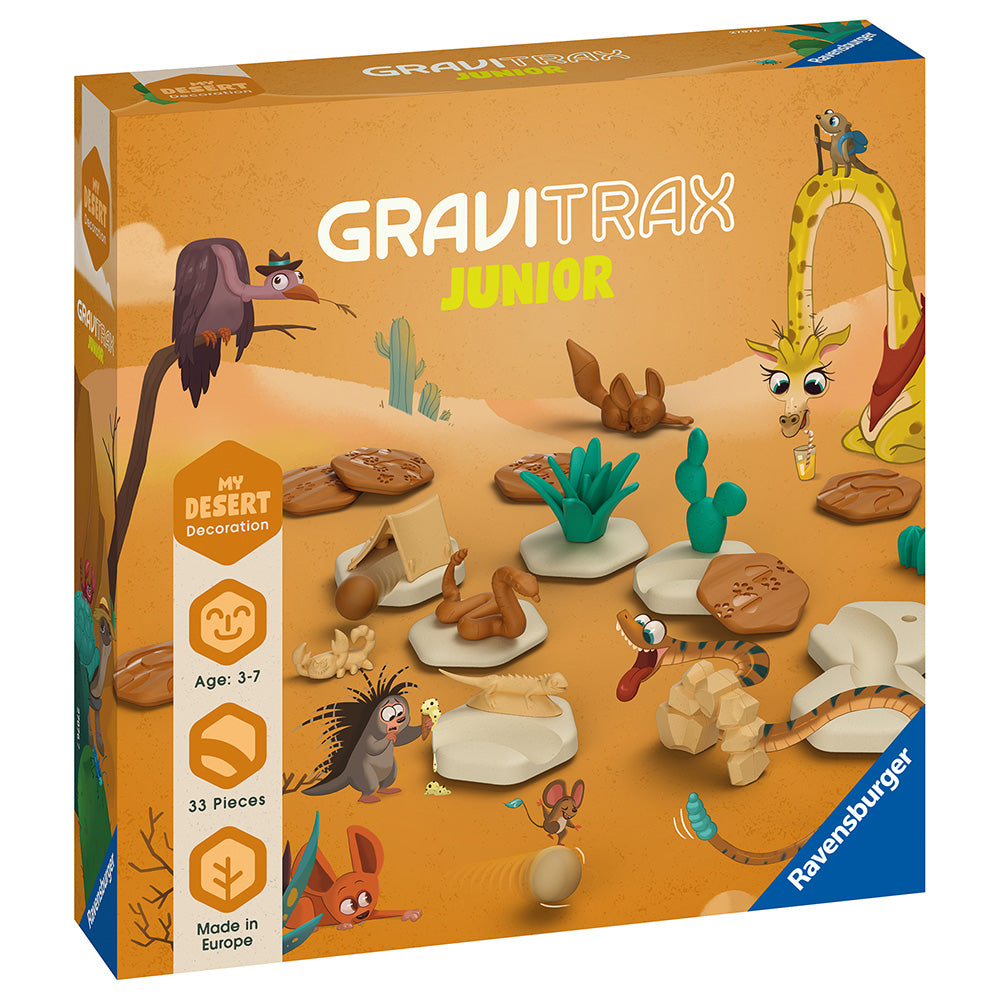 Joc de constructie Gravitrax Junior - Desert - Set de accesorii, Desertul