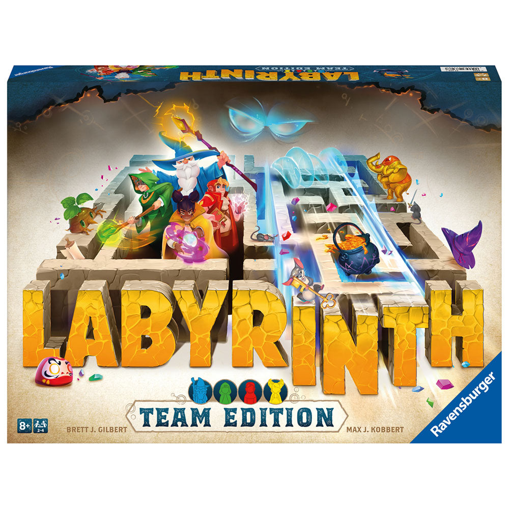 Imagine Labyrinth Team Edition Ravensburger, joc labirint editie cooperativa pentru copii de la 8 ani, multilingv incl. RO.