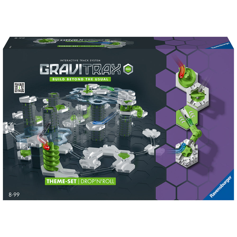 Imagine - Joc de constructie Gravitrax PRO - set de baza, set tematic Drop'n'Roll