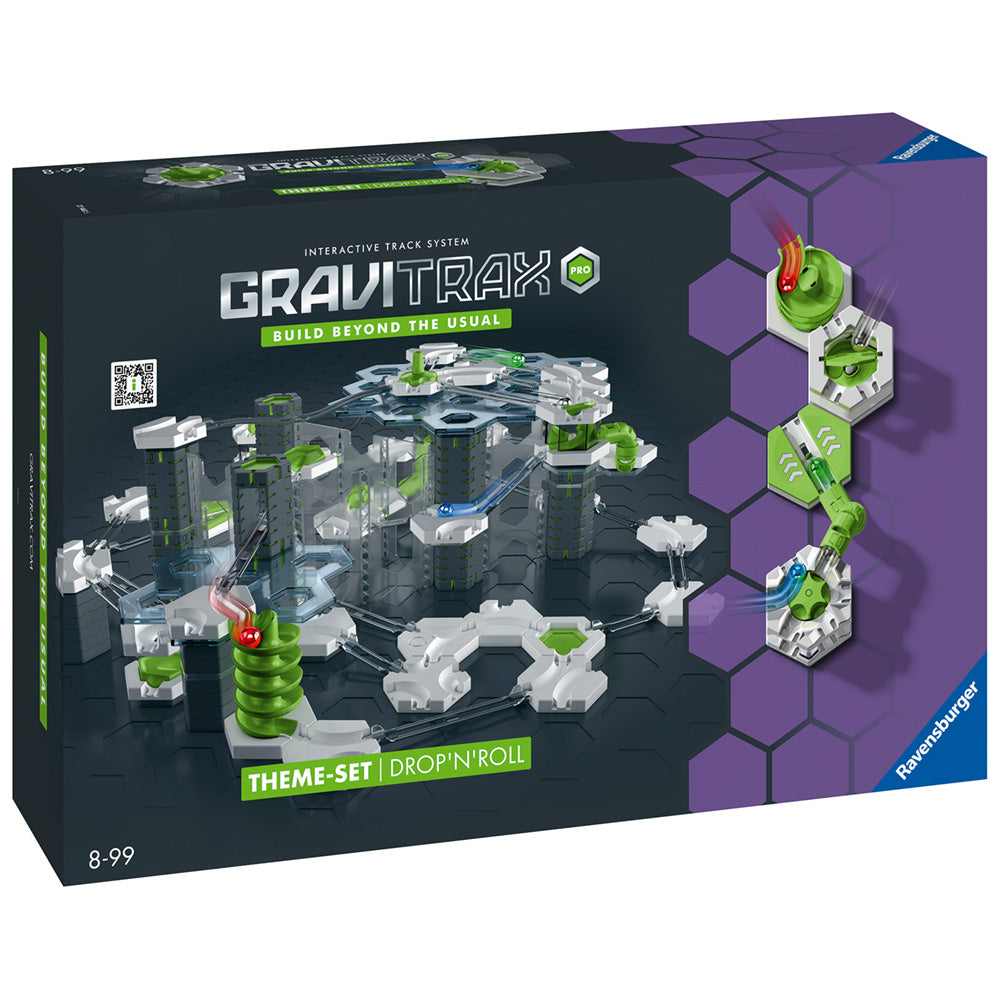 Imagine - Joc de constructie Gravitrax PRO - set de baza, set tematic Drop'n'Roll