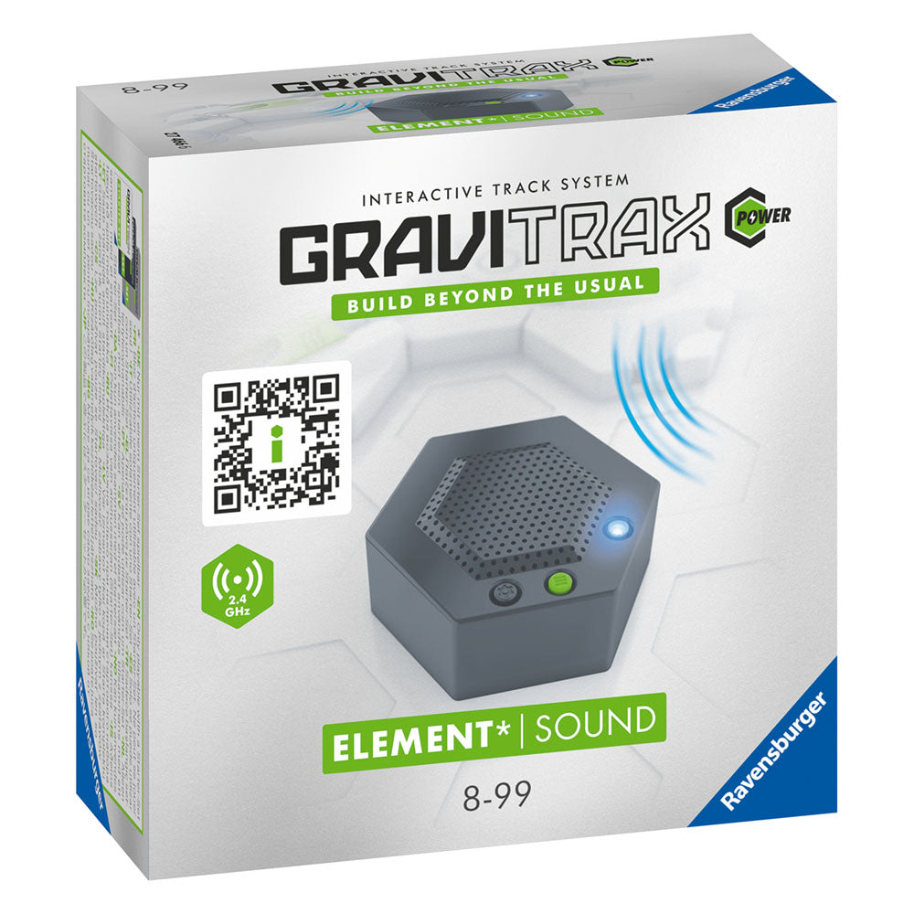 Joc de constructie Gravitrax Power - Sound, Sonor, set de accesorii electric, automat