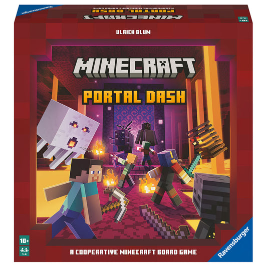 Imagine Minecraft Portal Dash,  joc de societate Ravensburger