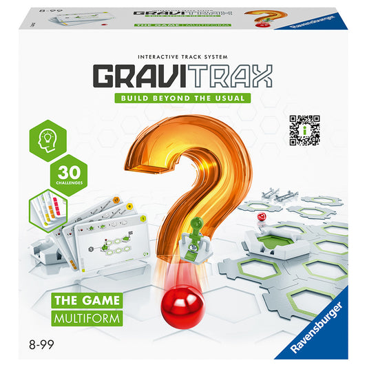 Joc de constructie Gravitrax - The Game Multiform, set de baza cu 30 de provocari incluse