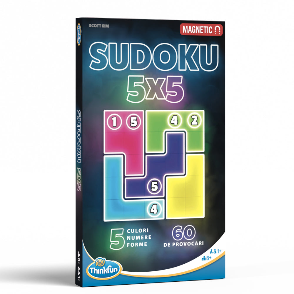 Thinkfun - Sudoku 5x5 Magnetic, lb. romana