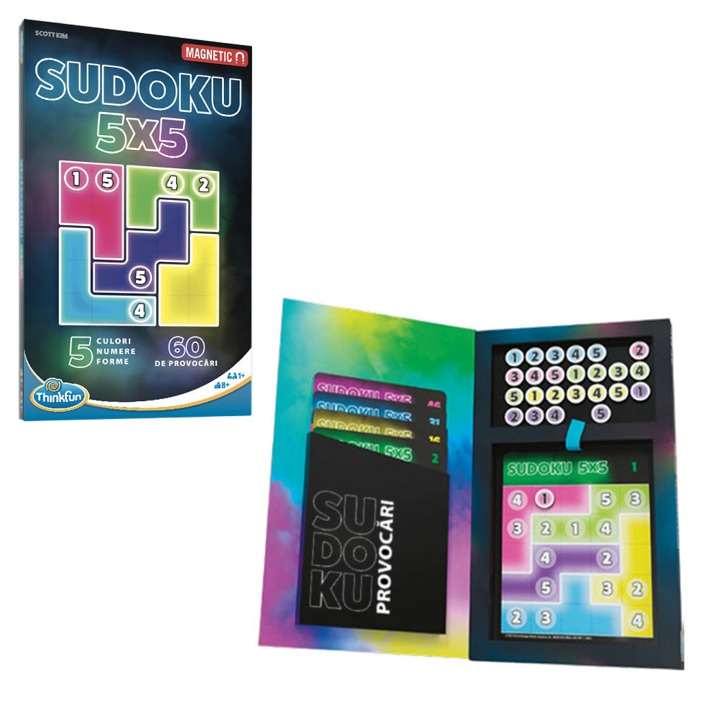 Thinkfun - Sudoku 5x5 Magnetic, lb. romana