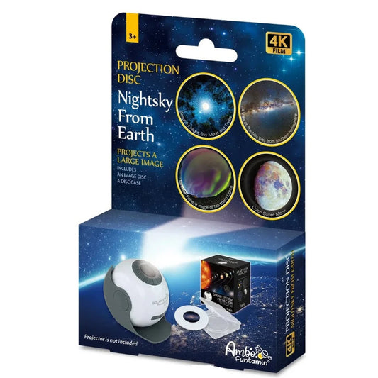 Set de 4 discuri de proiectie: Cerul noptii vazut de pe Pamant, compatibil cu Proiectorul Planetariu