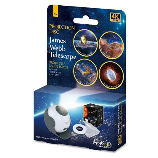 Set de 4 discuri de proiectie: Imagini Telescopul James Webb, compatibil cu Proiectorul Planetariu
