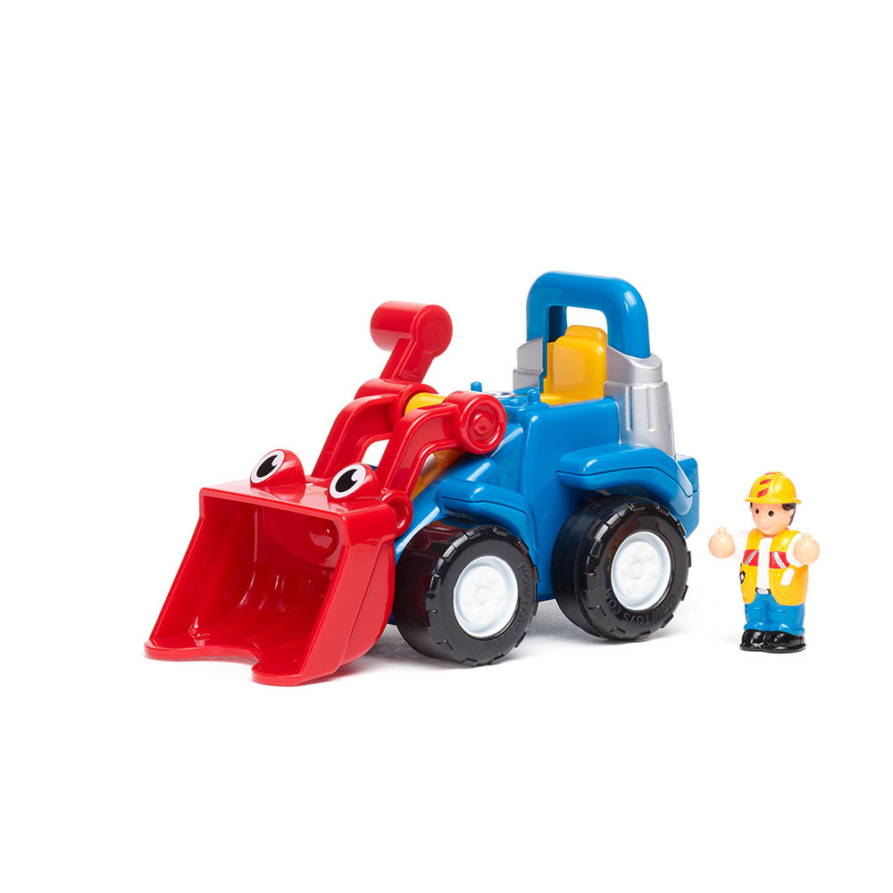 Jucarie pentru copii WOW Toys, Buldoexcavator, Lift-it Luke