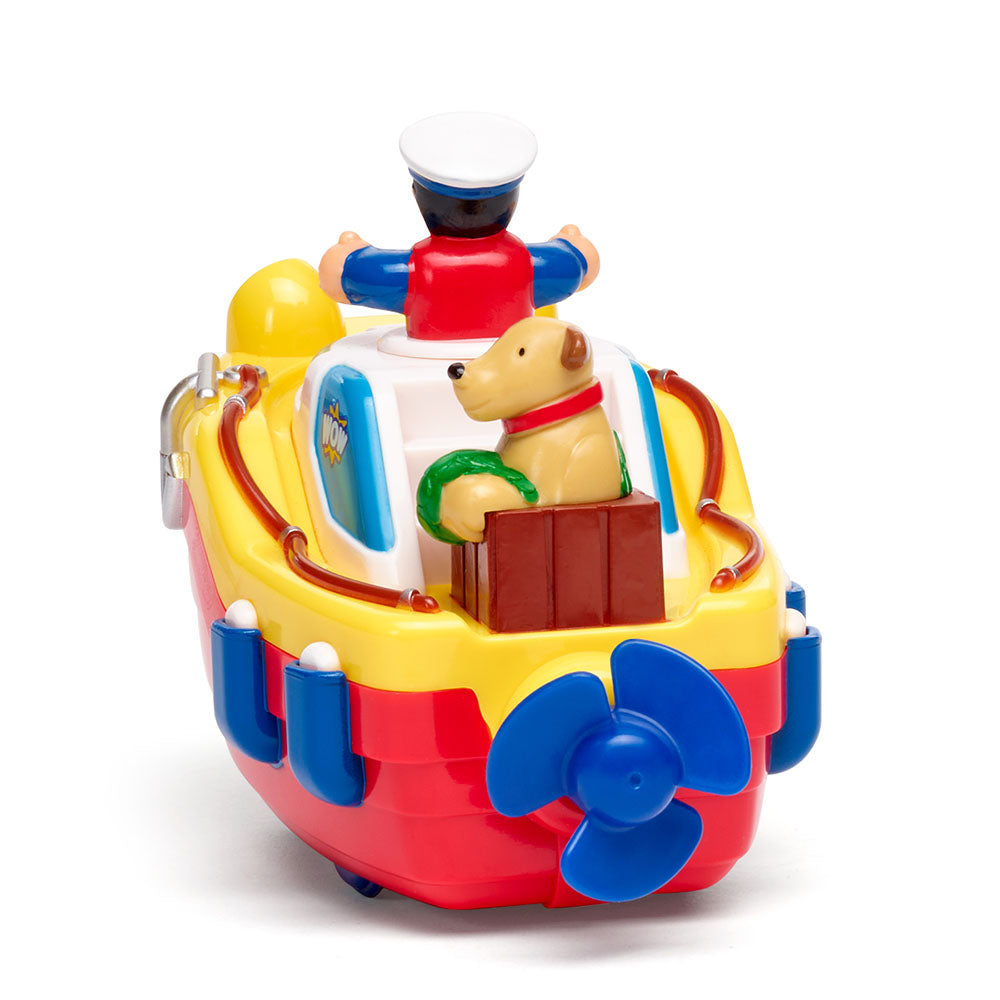 Jucarie de baie WOW Toys, Barca, Tommy Tug Boat