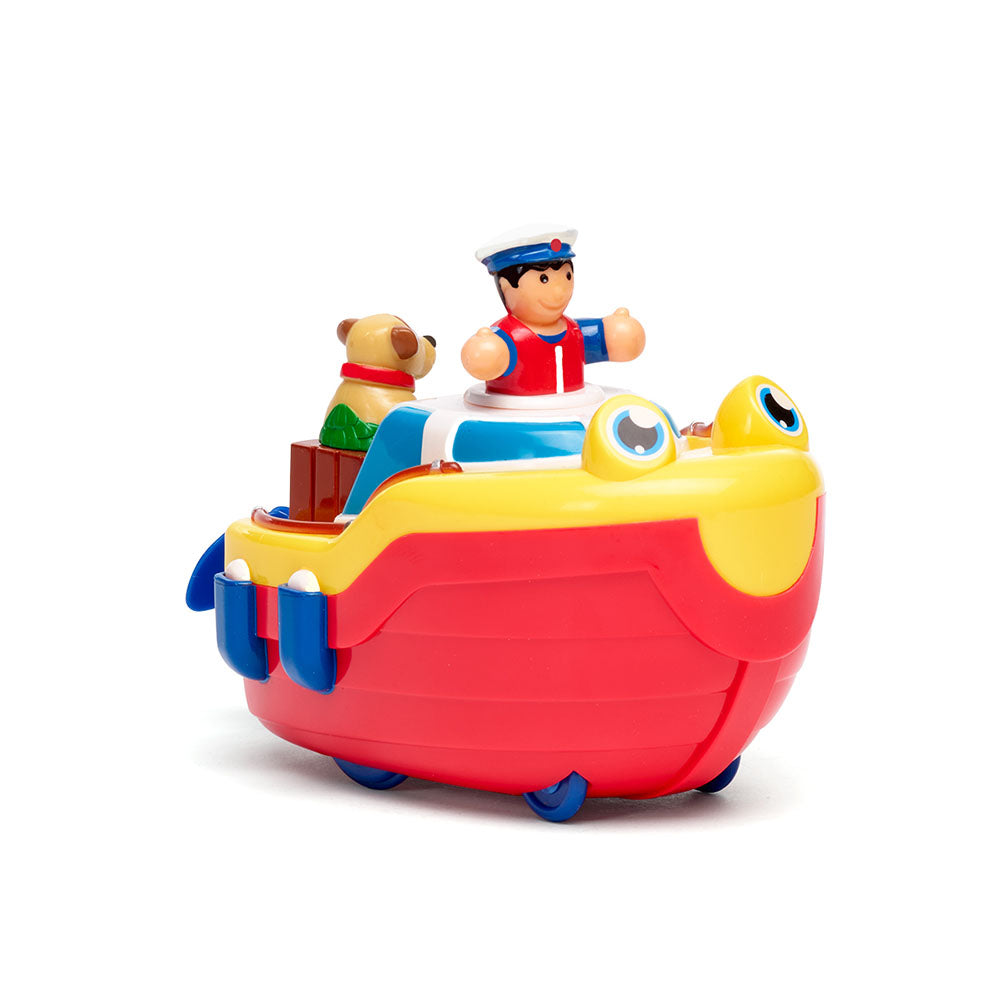 Jucarie de baie WOW Toys, Barca, Tommy Tug Boat