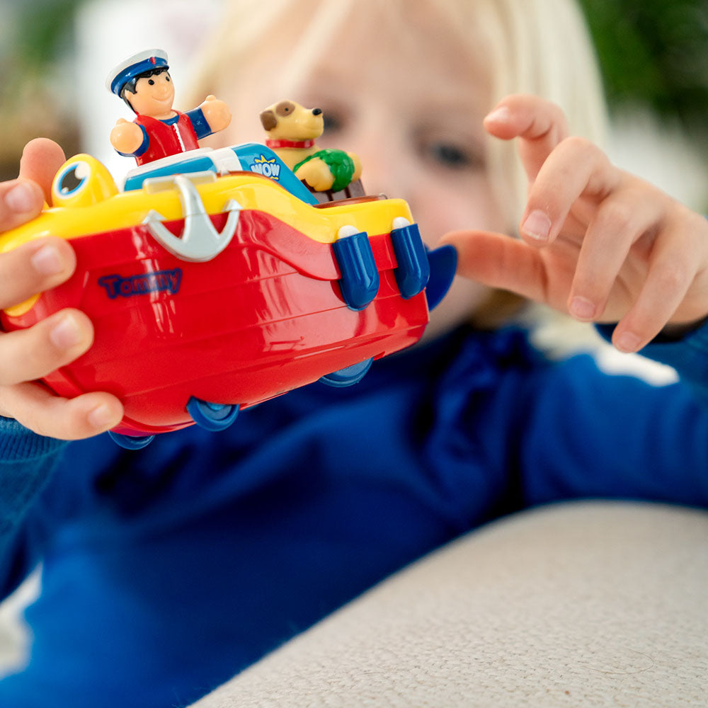 Jucarie de baie WOW Toys, Barca, Tommy Tug Boat