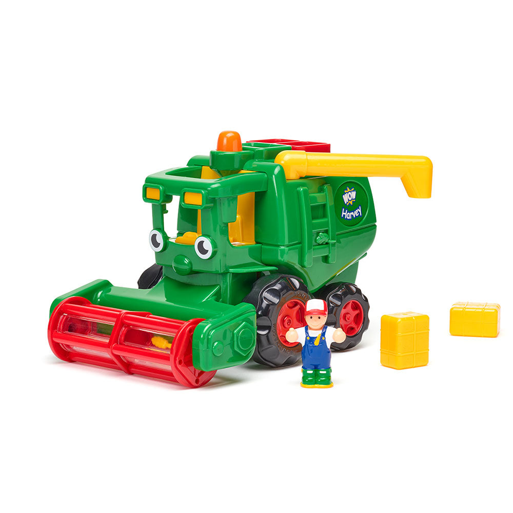 Jucarie pentru copii WOW Toys, Combina agricola, Harvey Harvester