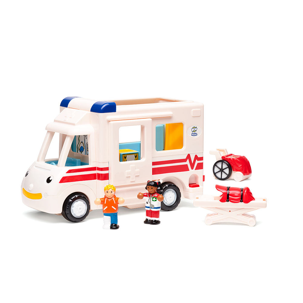 Jucarie pentru copii WOW Toys, Ambulanta, Robin's Medical Rescue