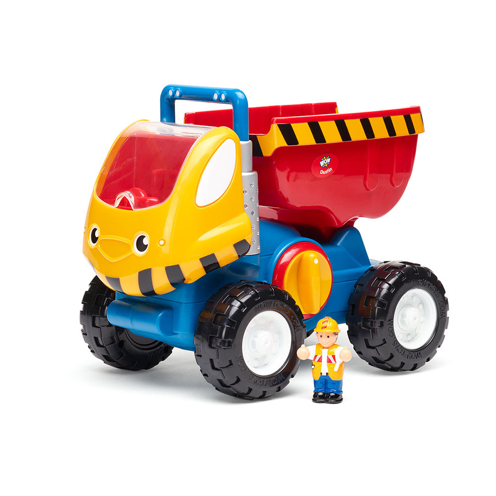 Jucarie pentru copii WOW Toys, Autobasculanta, Dustin Dump Truck