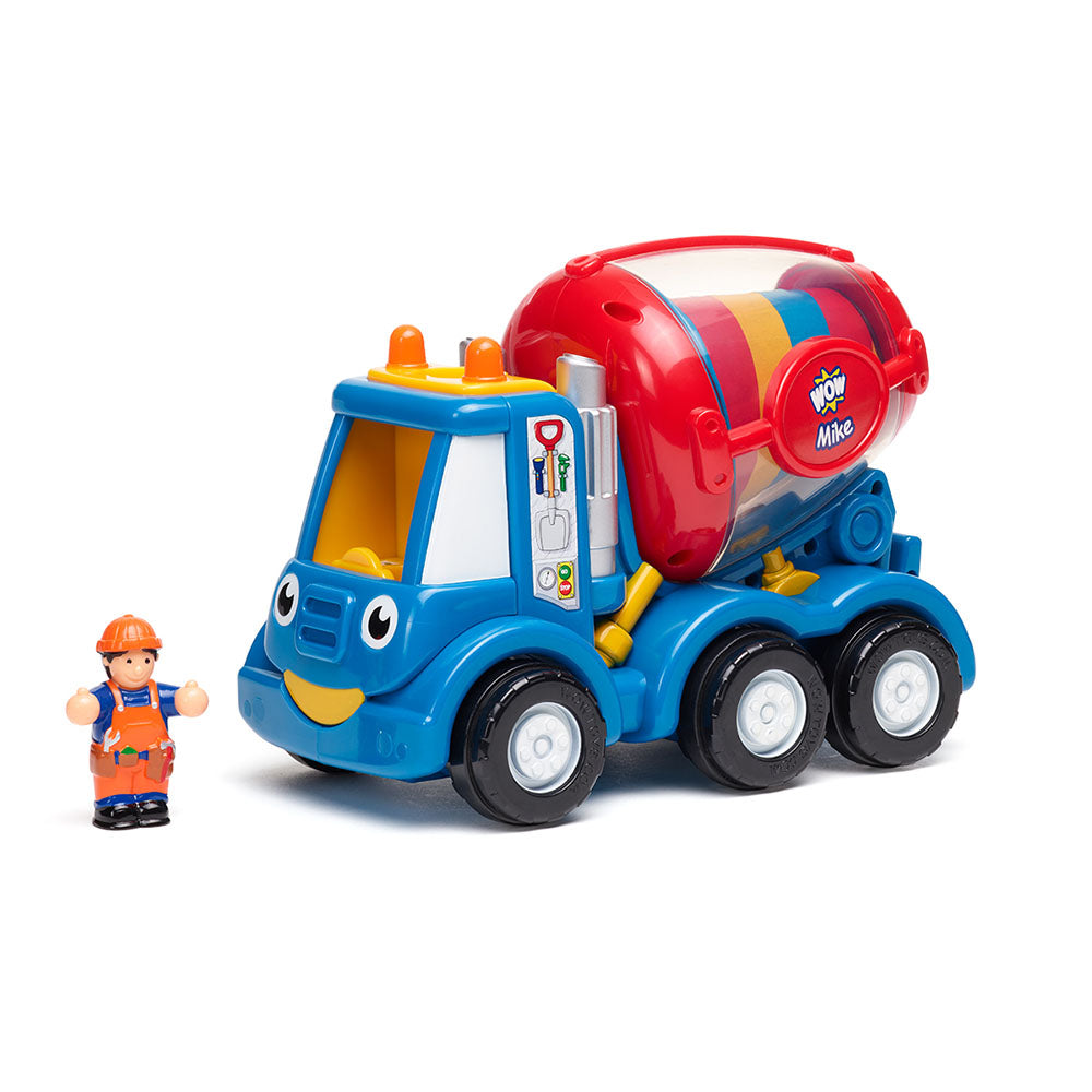 Jucarie pentru copii WOW Toys, Autobetoniera, Mix 'n' Fix Mike