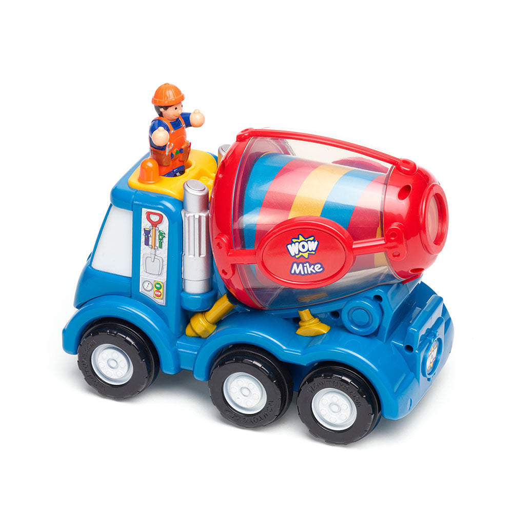 Jucarie pentru copii WOW Toys, Autobetoniera, Mix 'n' Fix Mike