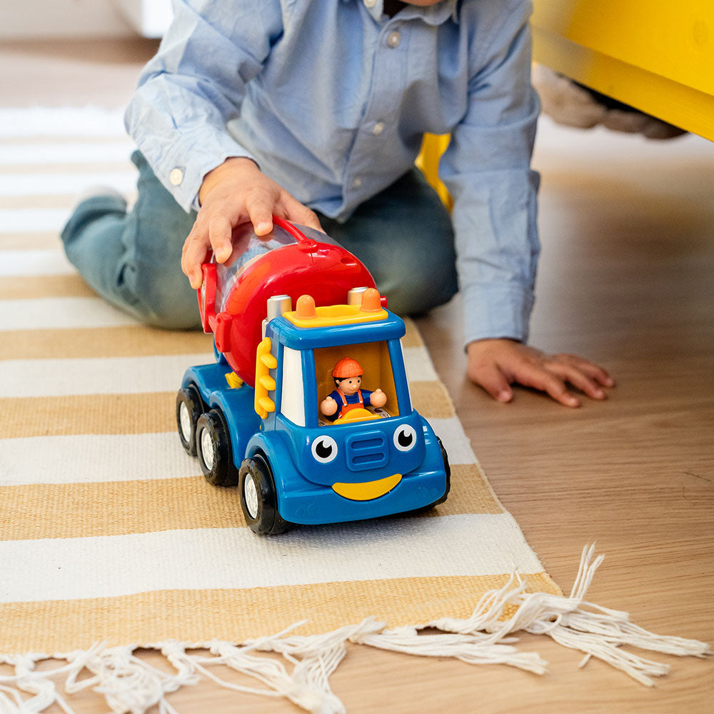 Jucarie pentru copii WOW Toys, Autobetoniera, Mix 'n' Fix Mike