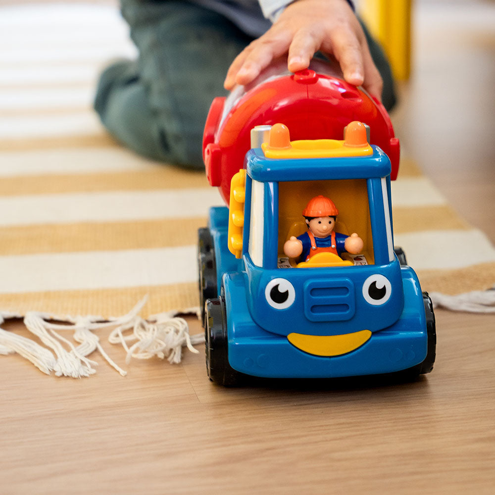 Jucarie pentru copii WOW Toys, Autobetoniera, Mix 'n' Fix Mike