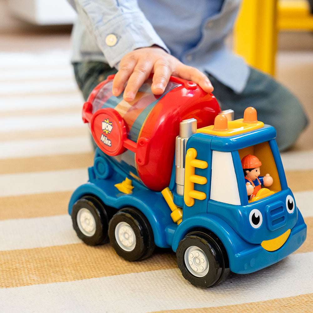 Jucarie pentru copii WOW Toys, Autobetoniera, Mix 'n' Fix Mike