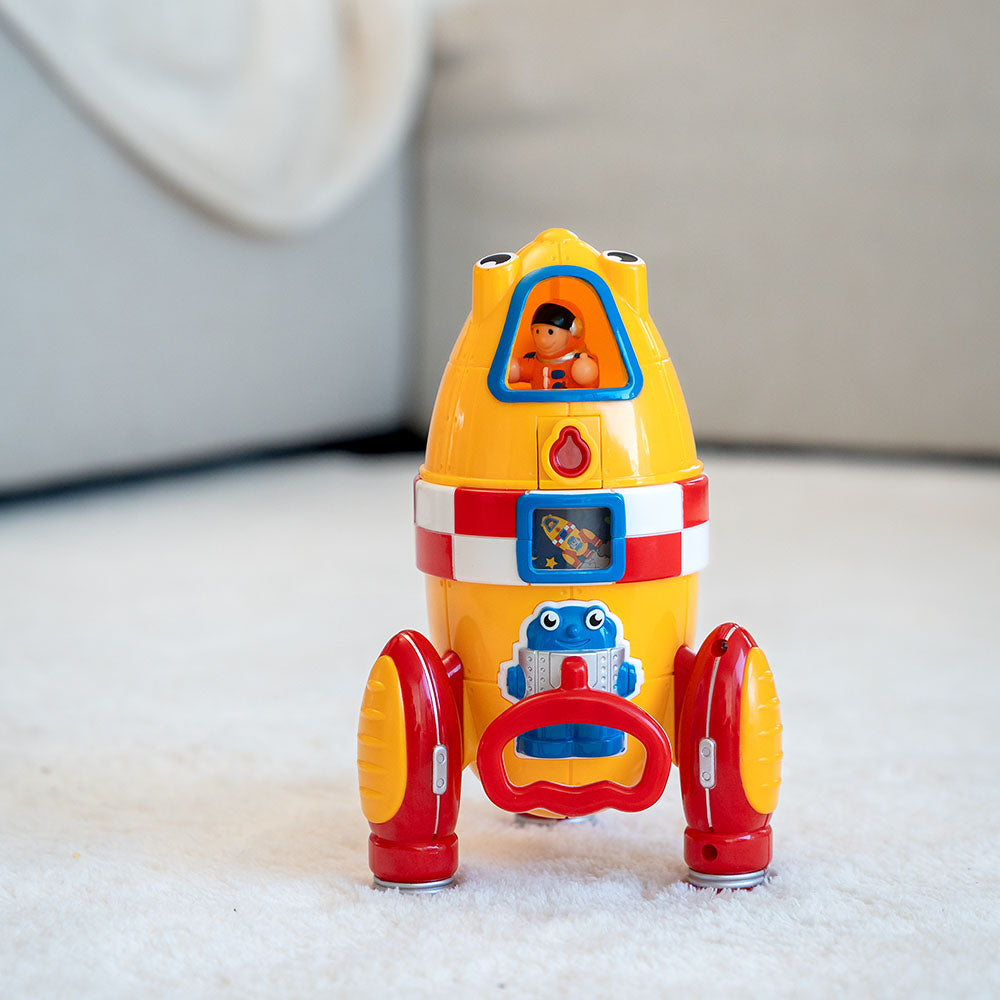 Jucarie pentru copii WOW Toys, Racheta, Ronnie Rocket