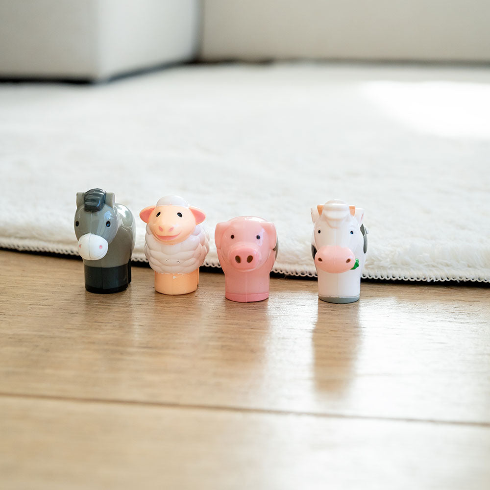 Jucarie pentru copii WOW Toys, Set animale de ferma, Farm Animal Set