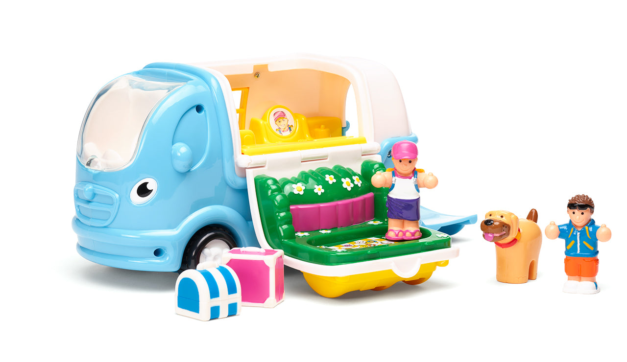 Jucarie pentru copii WOW Toys, Autorulota, Kitty Campervan