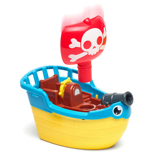 Jucarie de baie WOW Toys, Corabie de pirati, Pip the Pirate Ship