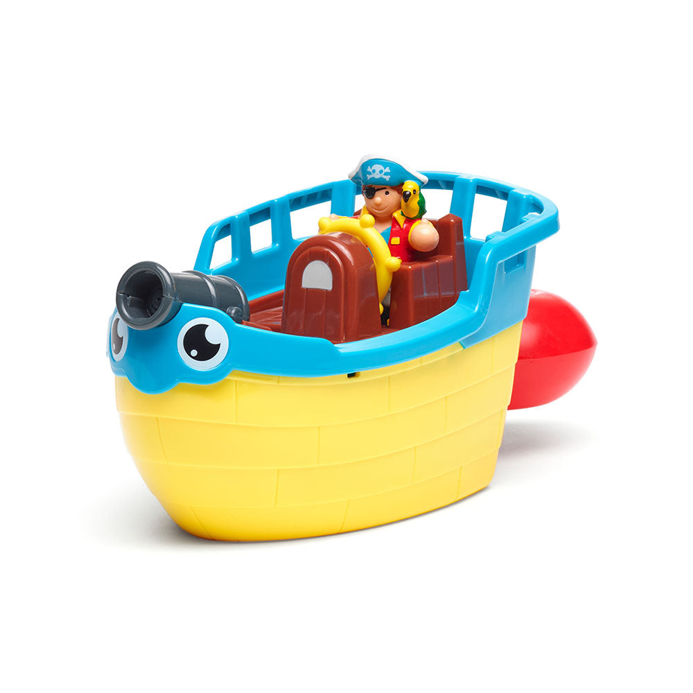 Jucarie de baie WOW Toys, Corabie de pirati, Pip the Pirate Ship