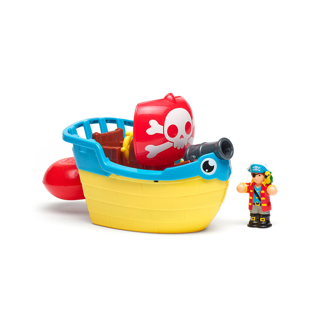 Jucarie de baie WOW Toys, Corabie de pirati, Pip the Pirate Ship