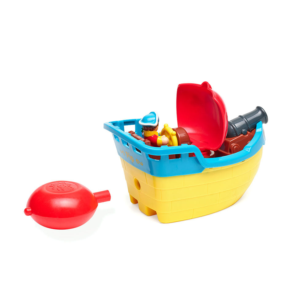Jucarie de baie WOW Toys, Corabie de pirati, Pip the Pirate Ship