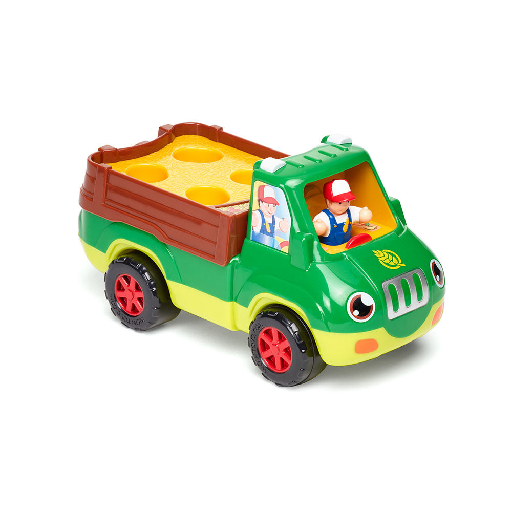 Jucarie pentru copii WOW Toys, Camion de ferma, Freddie Farm Truck
