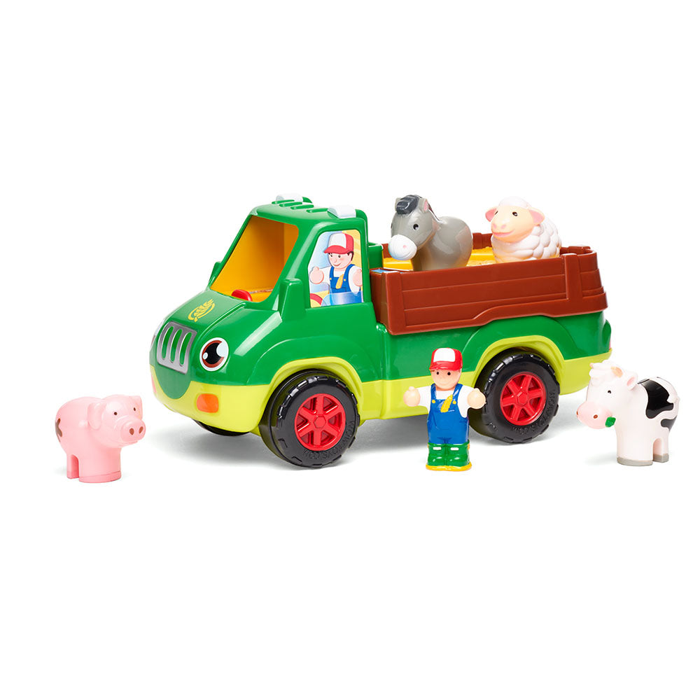 Jucarie pentru copii WOW Toys, Camion de ferma, Freddie Farm Truck