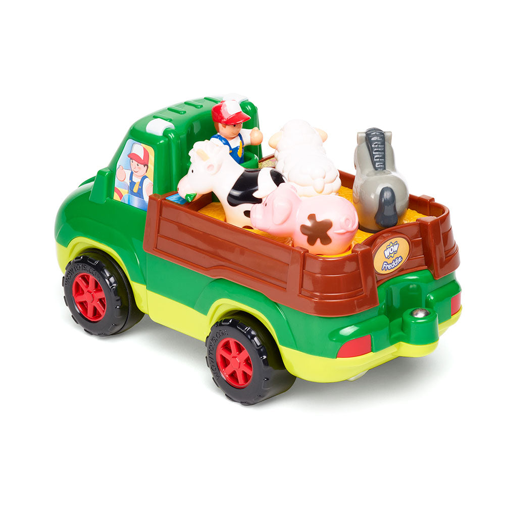 Jucarie pentru copii WOW Toys, Camion de ferma, Freddie Farm Truck