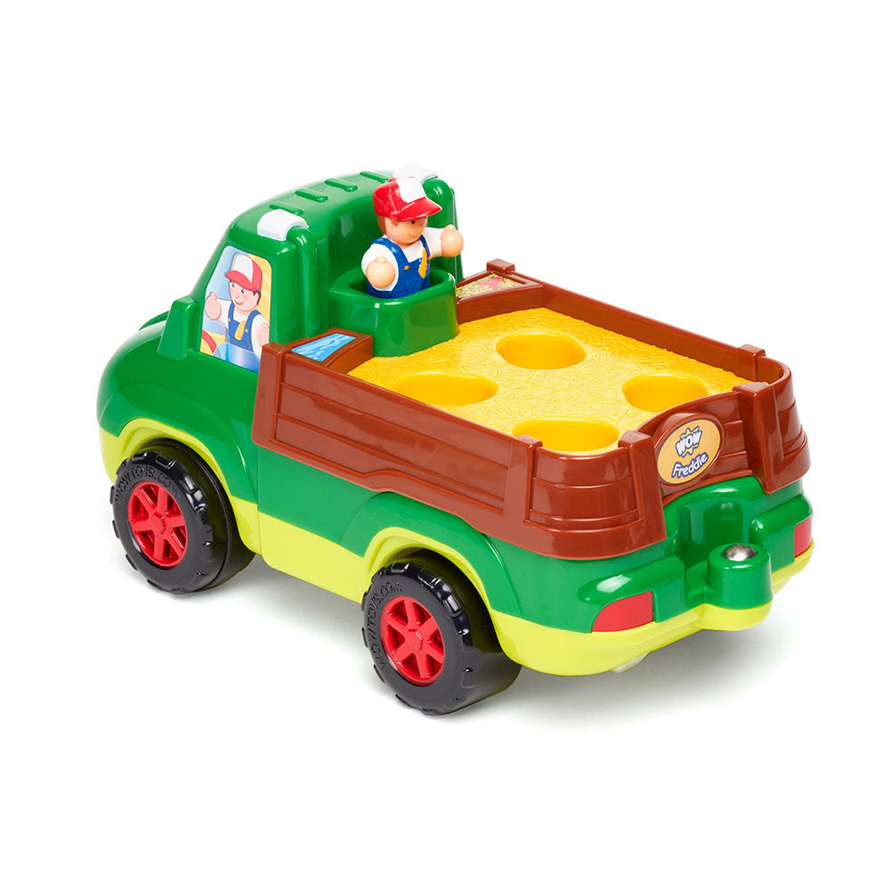 Jucarie pentru copii WOW Toys, Camion de ferma, Freddie Farm Truck