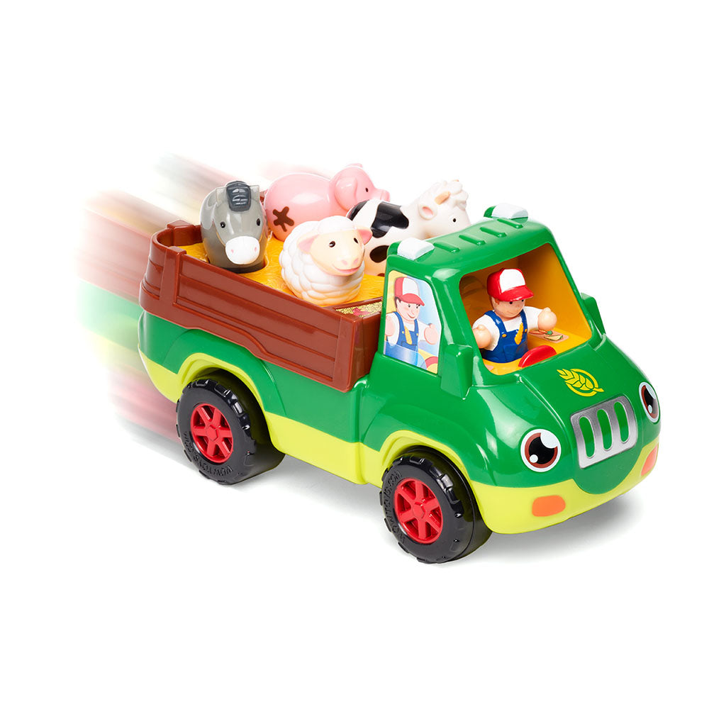 Jucarie pentru copii WOW Toys, Camion de ferma, Freddie Farm Truck