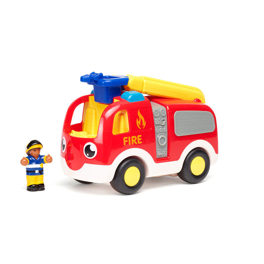 Jucarie pentru copii WOW Toys, Masina de pompieri, Ernie Fire Engine